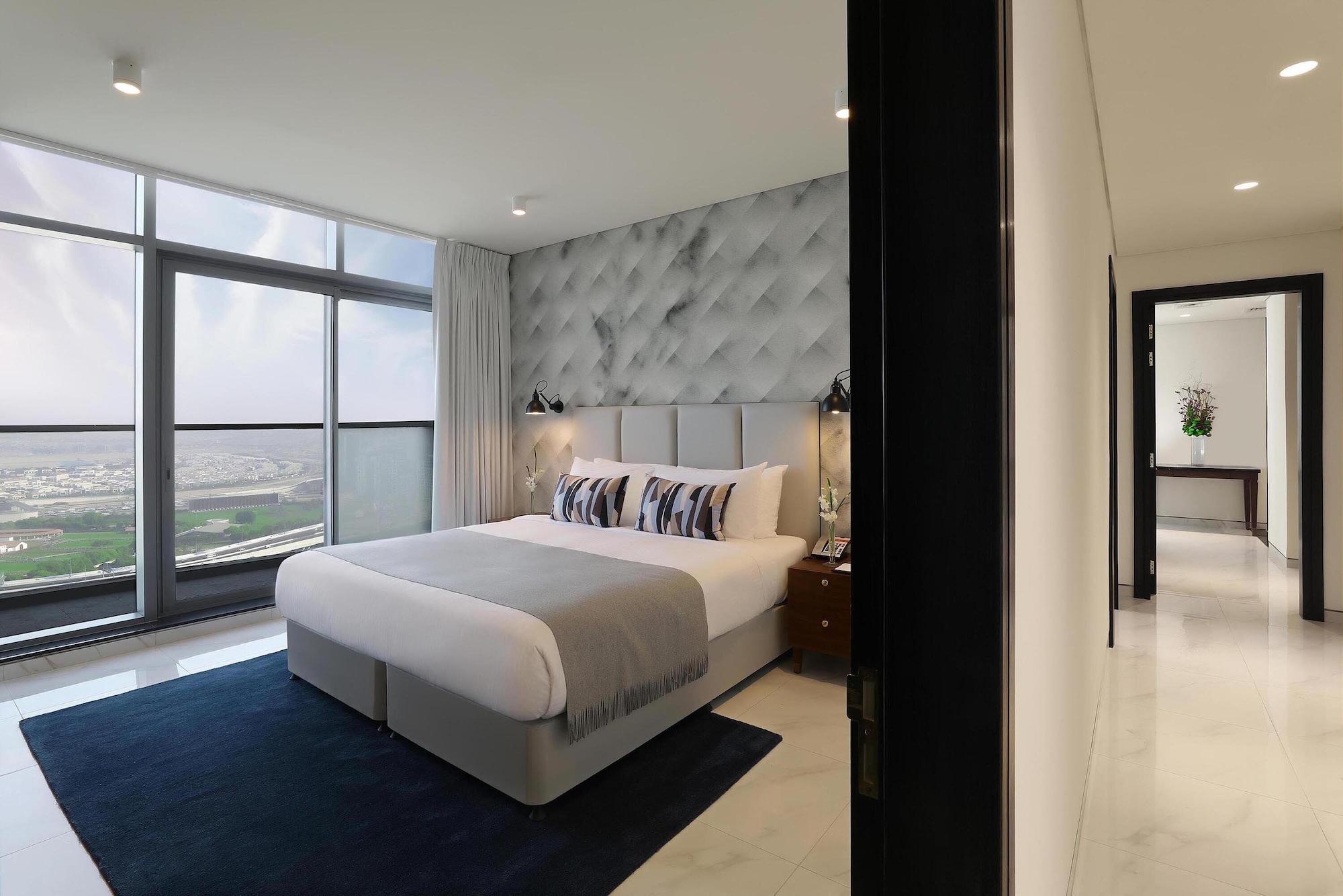Aparthotel Millennium Atria Business Bay Dubaj Exteriér fotografie A bedroom at the hotel