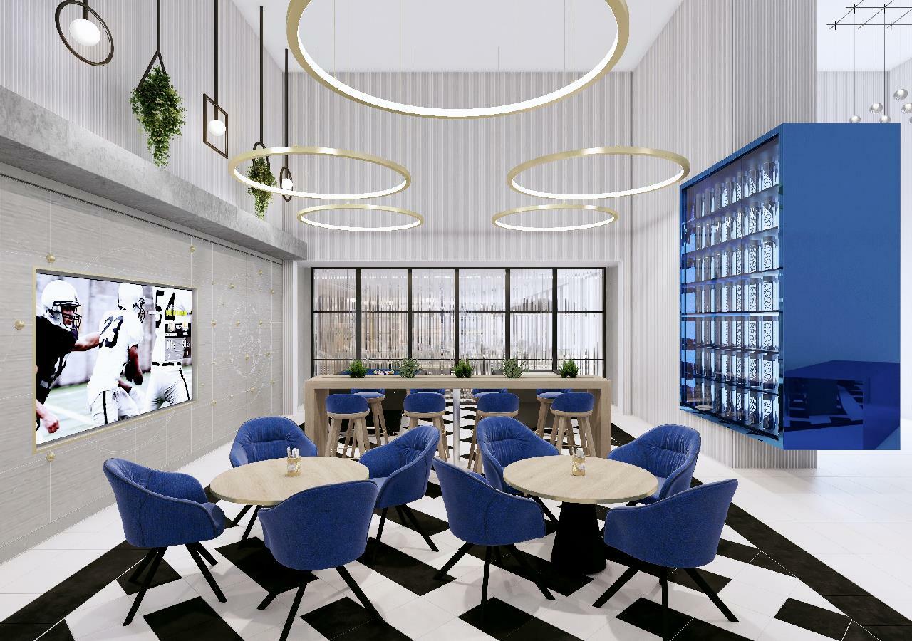 Aparthotel Millennium Atria Business Bay Dubaj Exteriér fotografie The interior of the new lounge
